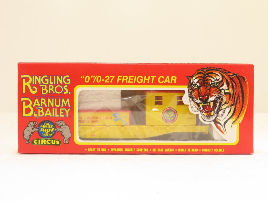 K-Line K6861 Boom Car Ringling Bros. & Barnum & Balley NIB