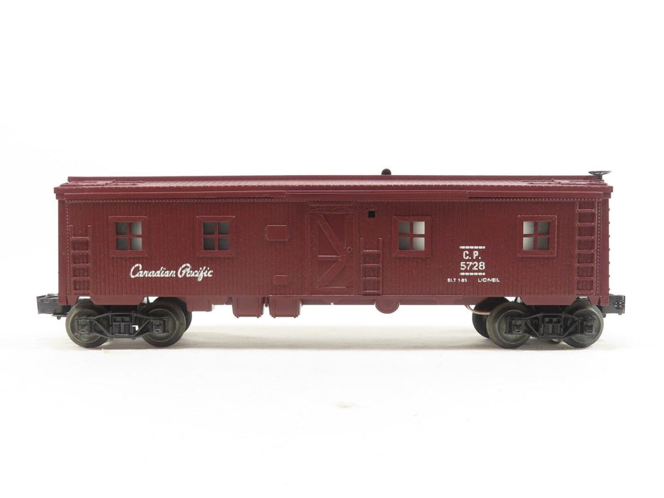 Lionel 6-5728 Canadian Pacific Bunk Car LN