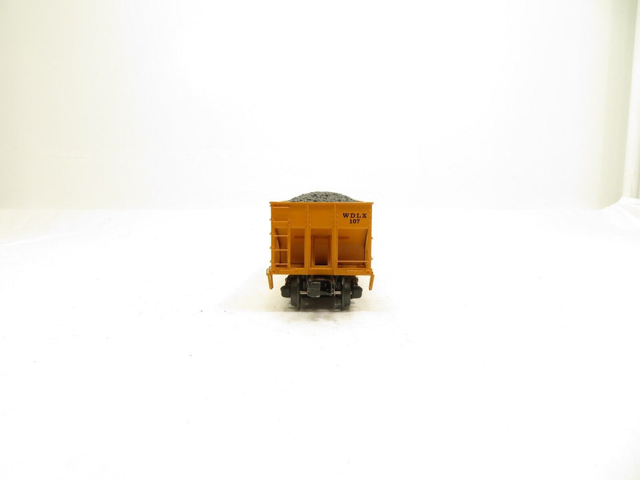 MTH 20-97200 Waddell Coal MTHRRC 2007 2-Bay Fish Belly Hopper Car w/Coal LN