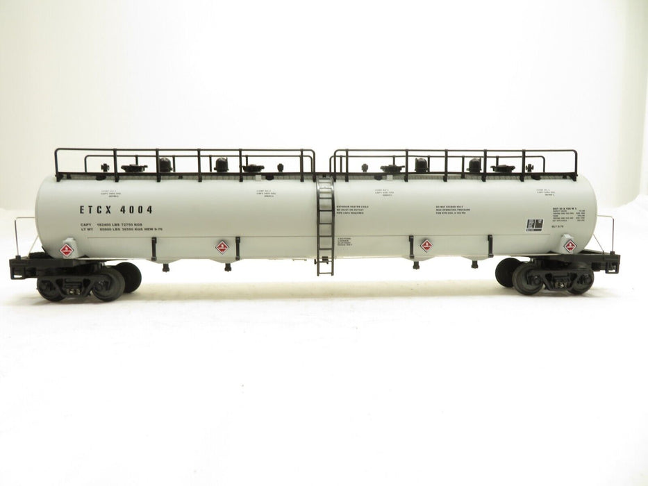 MTH 20-96011 ETCX 20K Gallon 4 Compartment Tank Car LN