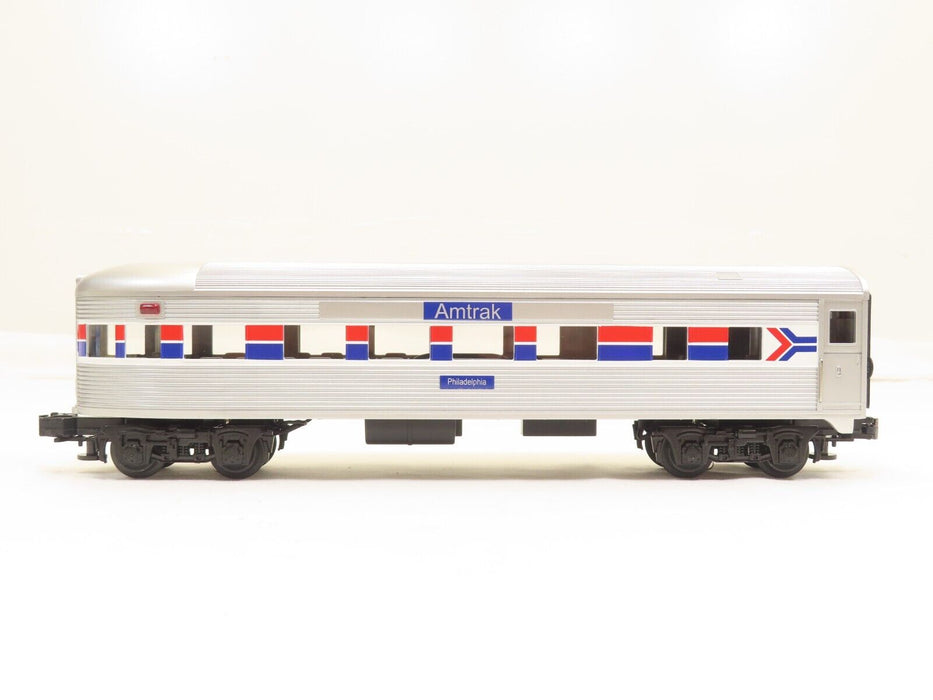 MTH RK-6003 Amtrak Streamlined Observation Car LN