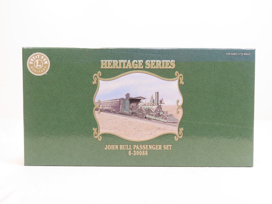 Lionel 6-30088 Heritage Series John Bull Passenger Set LN