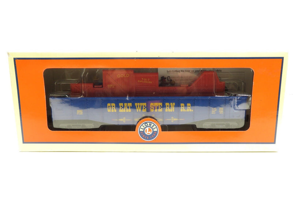 Lionel 6-36887 Great Western Animated Gondola LN