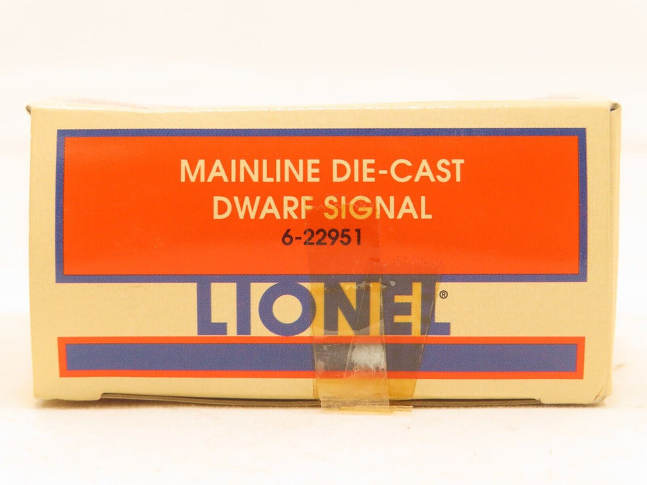 Lionel 6-22951 Mainline Die Cast Dwarf Signal LN