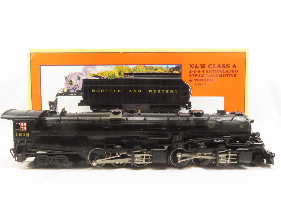 Lionel 6-28052 N&W Class A 2-6-6-4 Steam Loco w/TMCC Railsounds LN