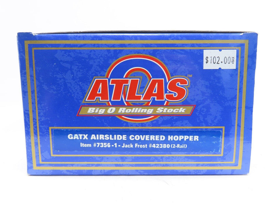 Atlas 7356-1 GATX Airslide Covered Hopper Jack Frost #42380 NIB