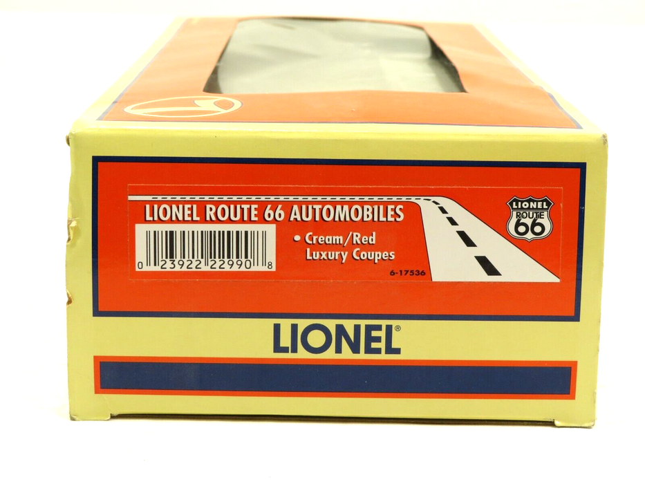 Lionel 6-17536 Lionel Route 66 Automobiles LN