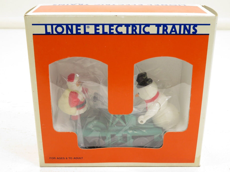 Lionel 6-18422 Santa & Snowman Handcar NIB