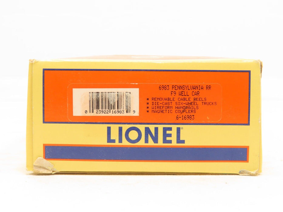 Lionel 6-16983 6983 Pennsylvania RR F9 Well Car LN