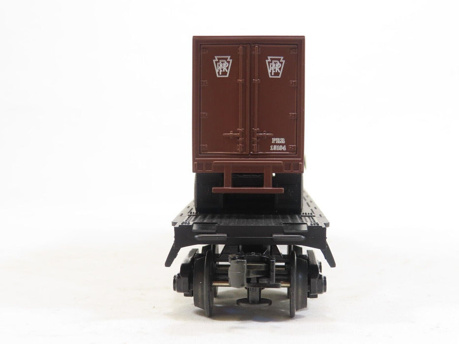 MTH 30-7626 Pennsylvania Flat Car w/Trailer LN