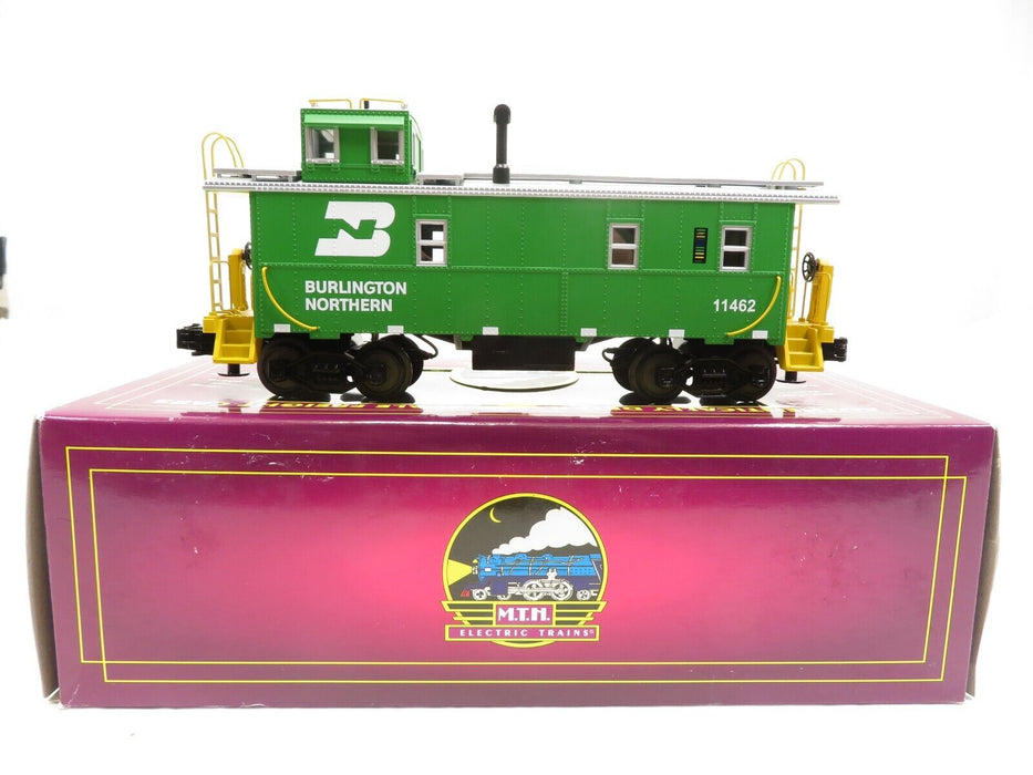 MTH 20-91026 Burlington Northern Steel Caboose LN