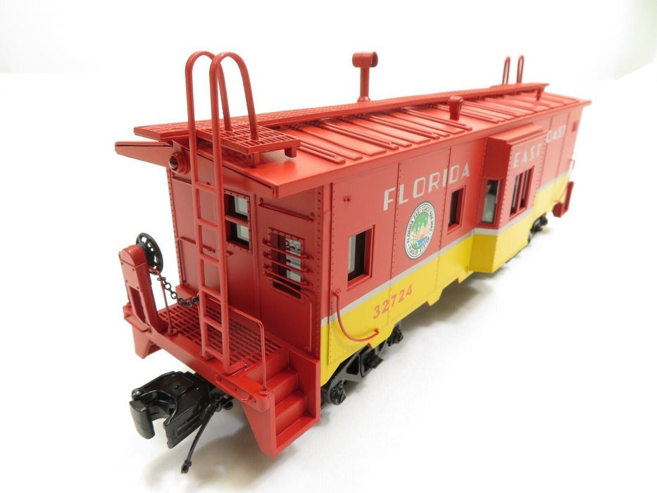 MTH 20-91616 Florida East Coast #32724 Bay Window Caboose LN