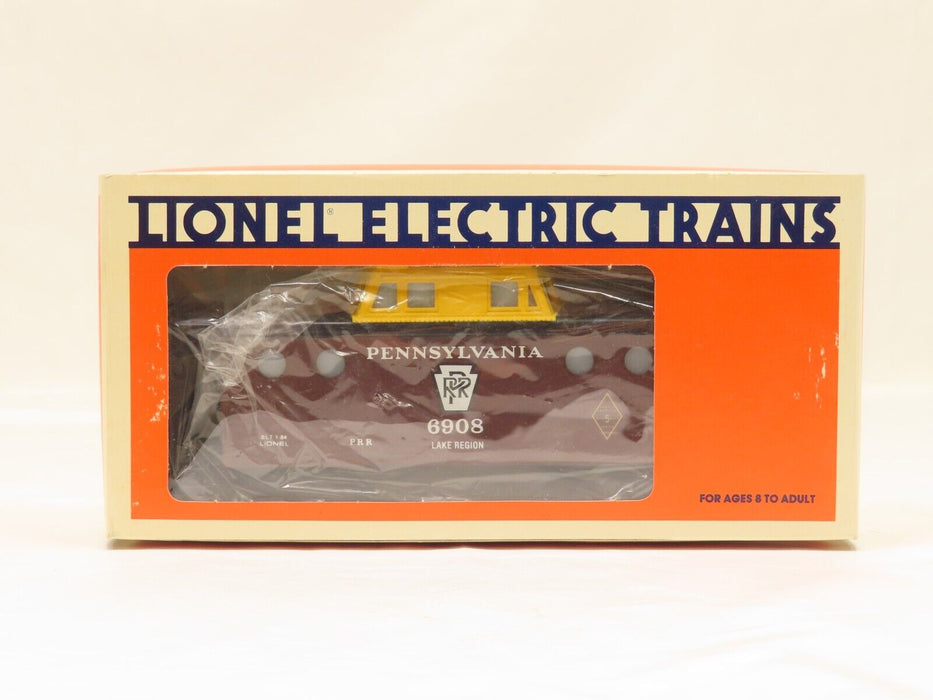 Lionel 6-6908 Pennsylvania Illuminated Porthole Caboose NIB