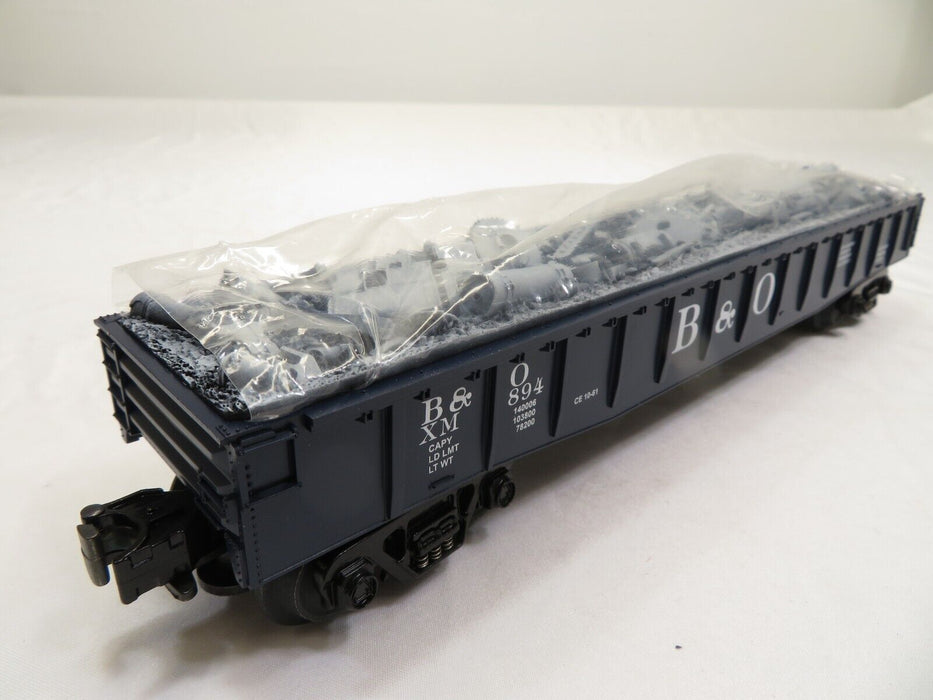 MTH 30-7213 Baltimore & Ohio Gondola Car w/Junk Load LN