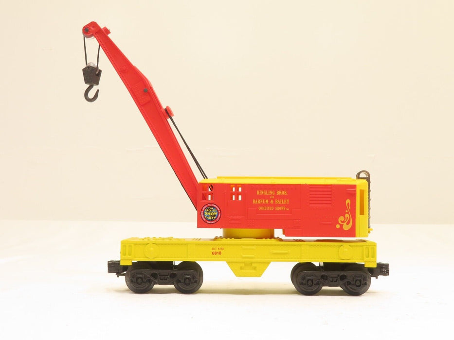 K-Line K6810 Crane Car Ringling Brothers P/C Truck LN