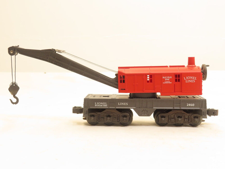 Lionel 6-19837 Bucyrus Erie Six Wheel Crane Car LN