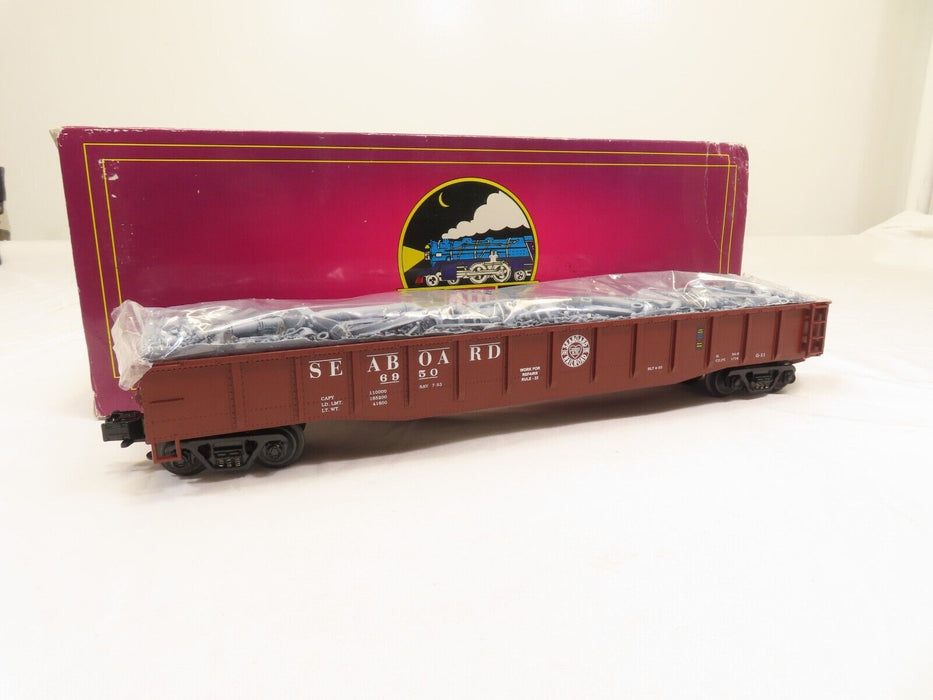 MTH 20-98006 Seaboard Gondola w/Junk Load LN