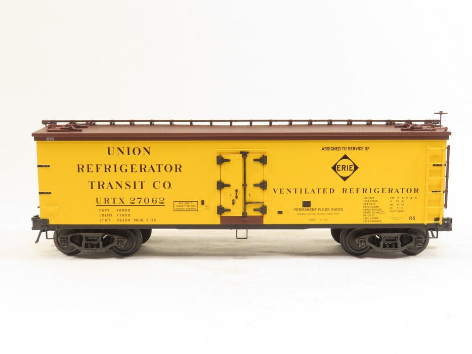 Atlas 6701-4 "O" 40' Woodside Refrigerator Car Erie #27062 NIB