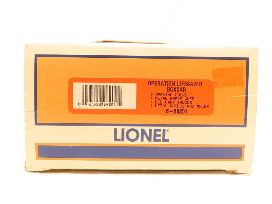 Lionel 6-26201 Operation Lifesaver Car LN