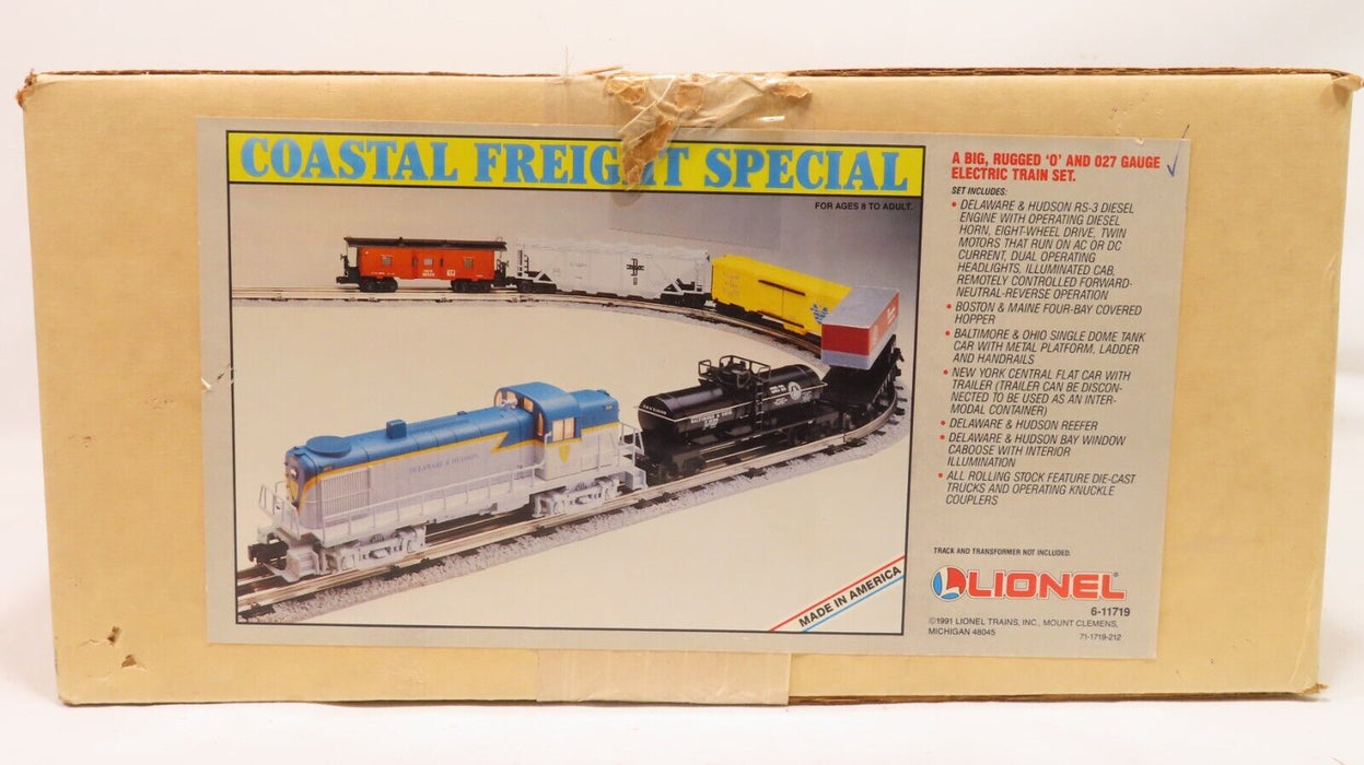 Lionel 6-11719 D&H Coastal Freight Special Set LN