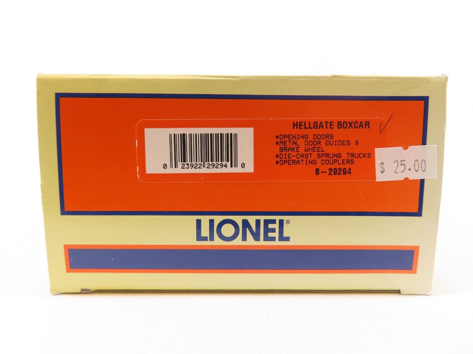 Lionel 6-29294 Hellgate Boxcar LN