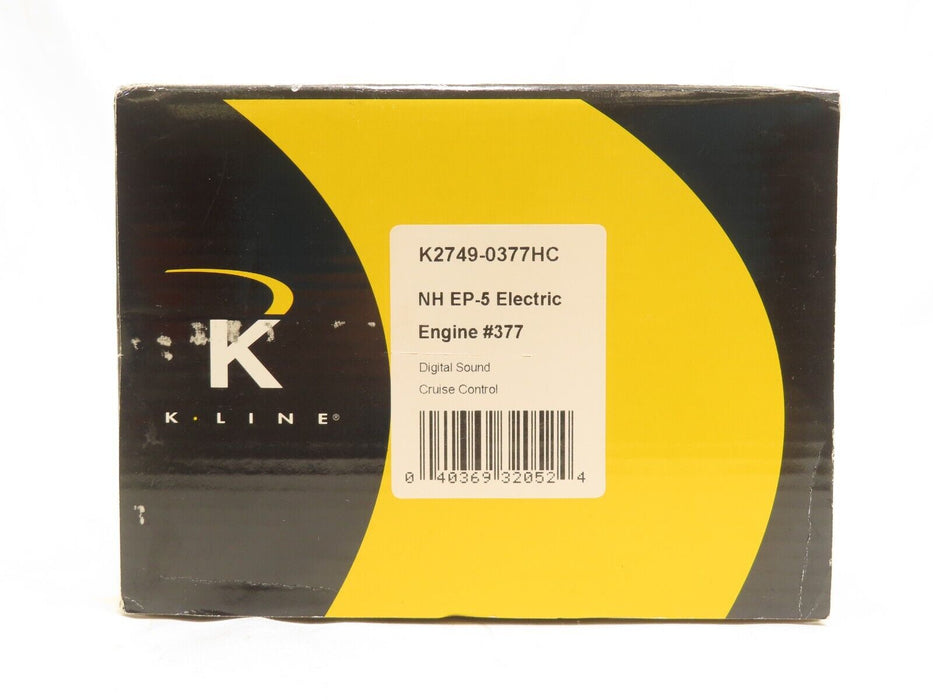 K-Line K2749-0377HC NH EP-5 Engine #377 NIB