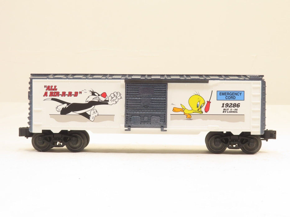 Lionel 6-19286 Warner Bros. Sylvester & Tweety "All Aboard" Boxcar LN