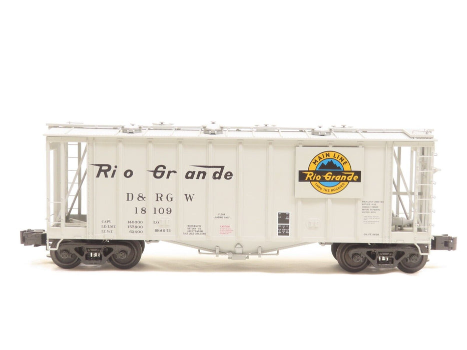 Atlas 6353-2 Rio Grande GATX Airslide Covered Hopper #18109 LN