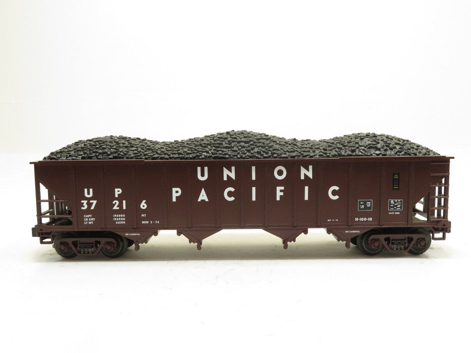 MTH 20-97403 Union Pacific 4-Bay Hopper w/Coal Load LN