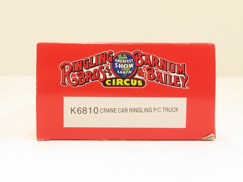 K-Line K6810 Crane Car Ringling Brothers P/C Truck LN