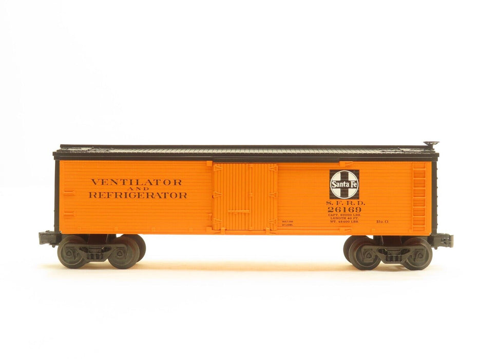 Lionel 6-26169 Santa Fe Wood-Sided Reefer LN