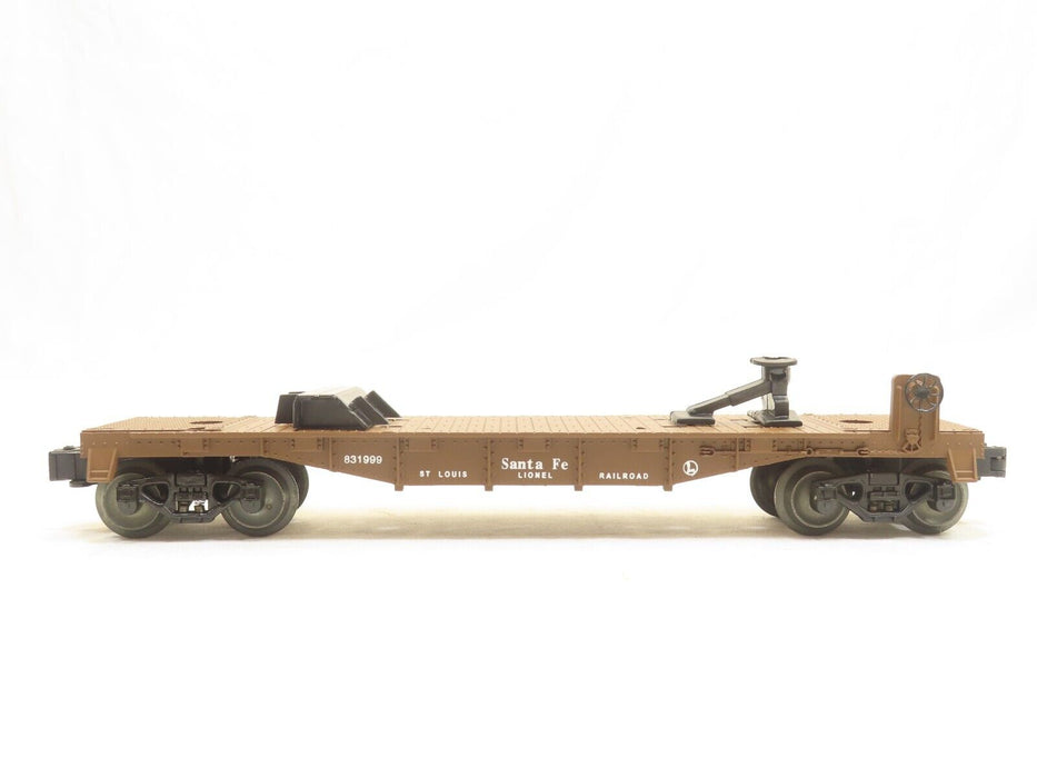 Lionel 6-52167 St Louis LRRC 1999 Santa Fe Flat Car w/Navajo T&T NIB