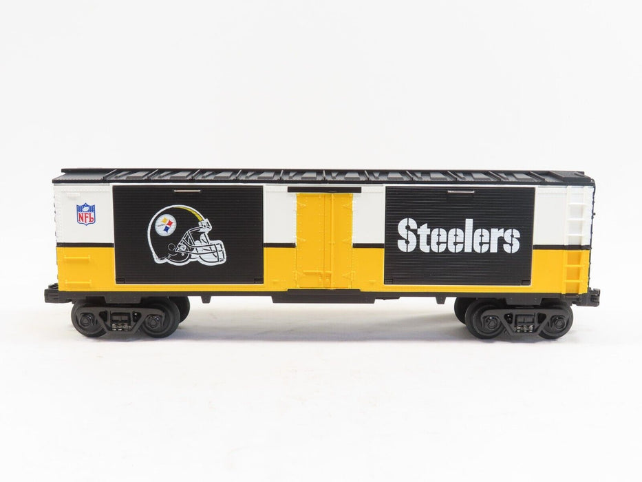 MTH 30-74286 MFL Pittsburgh Steelers 40' Window Box Car LN