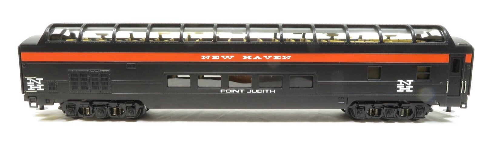 MTH 20-67028 New Haven 70' Full Length Visa Dome Passenger Car - Smooth NIB