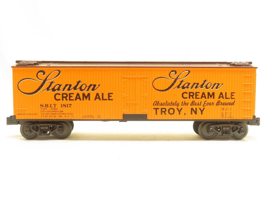 MTH 30-78126 Stanton Cream Ale Reefer Car NIB