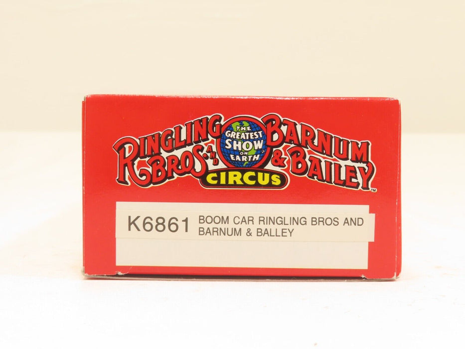 K-Line K6861 Boom Car Ringling Bros. & Barnum & Balley NIB