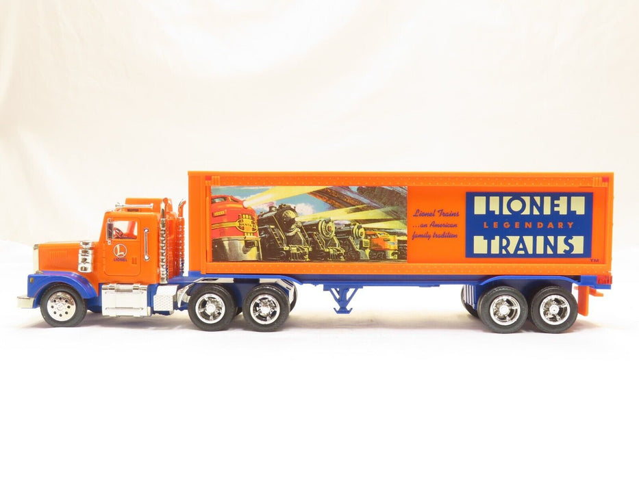 LIONEL TMT-18011 Box Trailer Toy Truck w/ Operation Lights-Sounds-Coinbank NIB