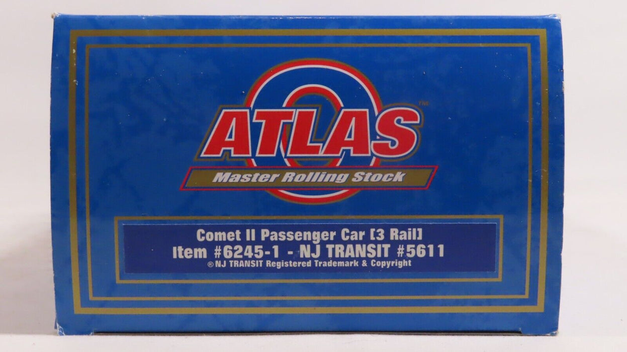 Atlas 6245-1 NJ Transit #5611 Comet II Passenger Car LN