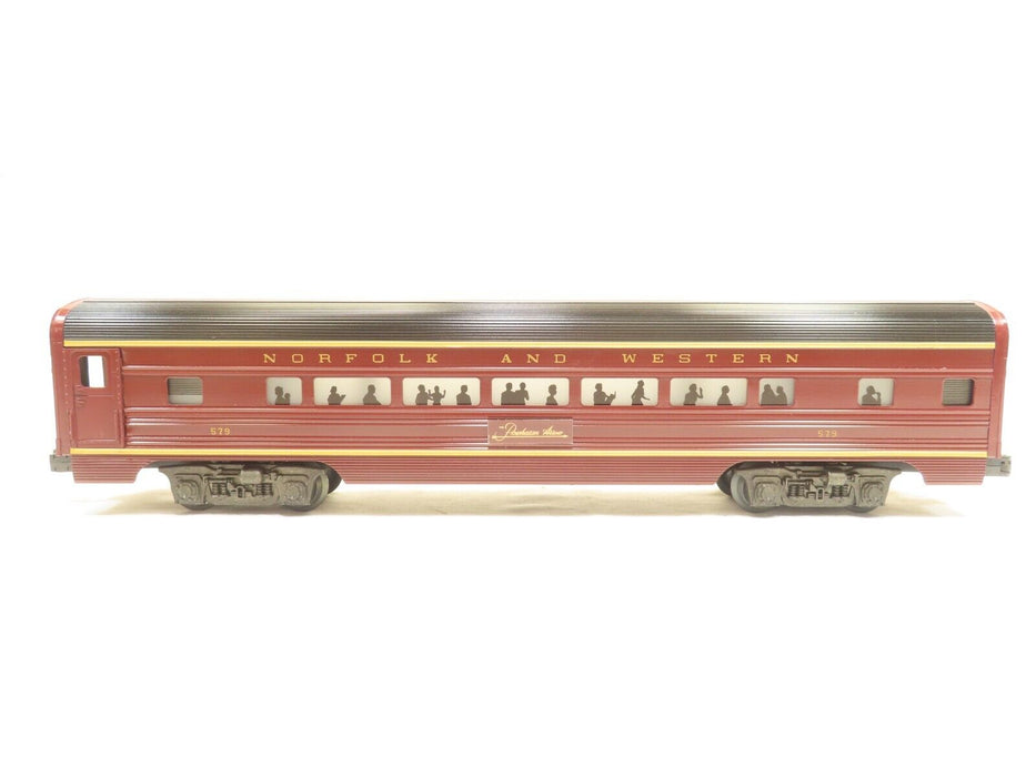 Lionel 6-9565 Norfolk & Western Passenger Car Aluminum NIB