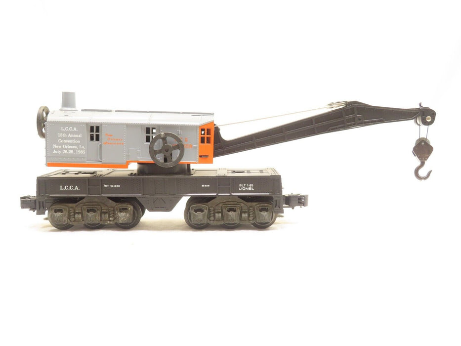 Lionel 6-6567 1985 LCCA Crane Car LN