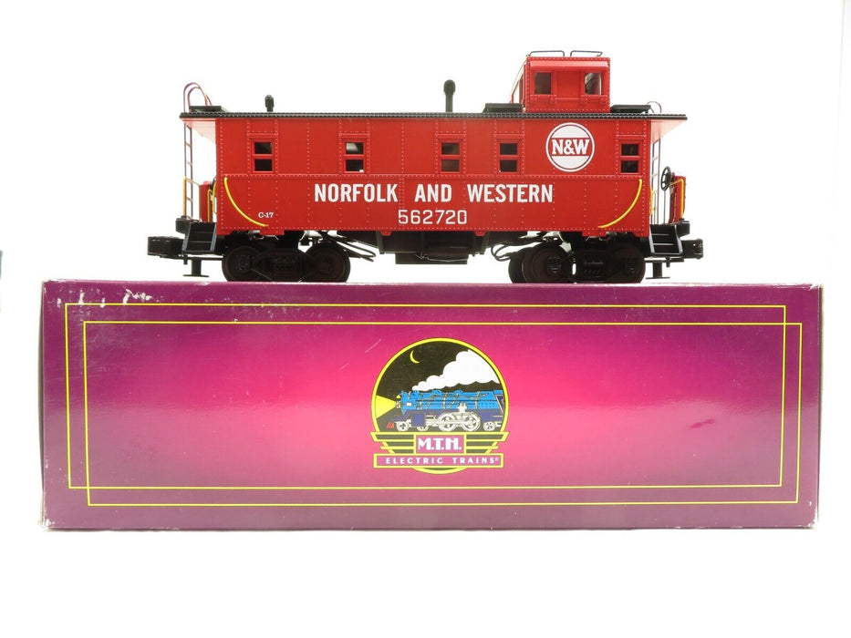 MTH 20-91027 Norfolk & Western Steel Caboose LN