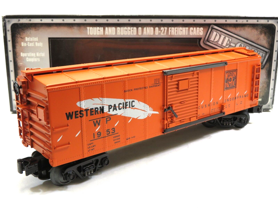 MTH 30-8402 Western Pacific Die Cast Boxcar LN