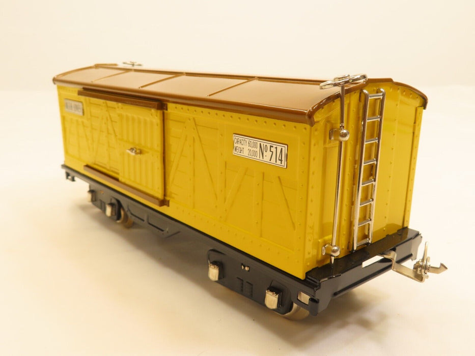 MTH 10-1085 NO. 500 Standard Gauge Box Car LN