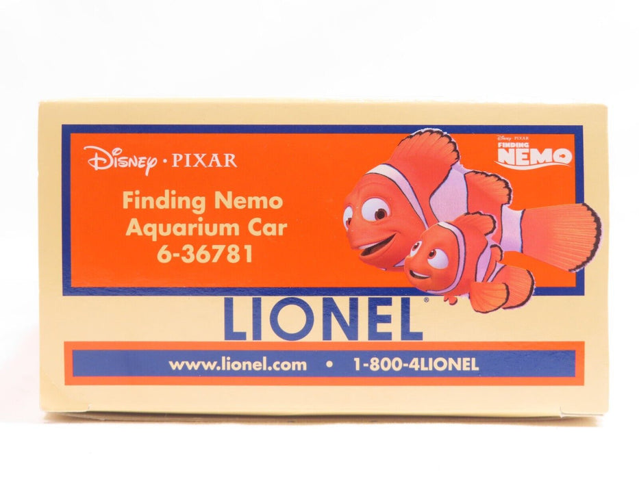 Lionel 6-36781 Finding Nemo Aquarium Car LN