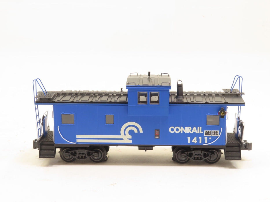 K-Line K613-1411 Conrail Extended Vision Smoking Caboose LN