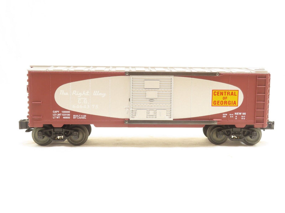 Lionel 6-19279 Central of Georgia Box Car NIB