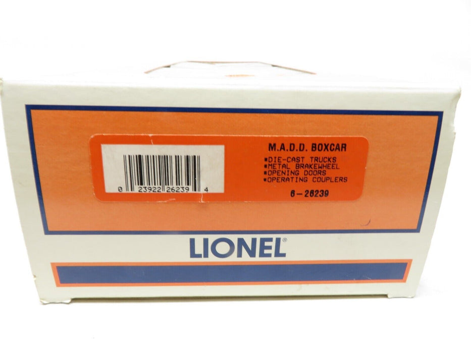 Lionel 6-26239 M.A.D.D. Boxcar NIB