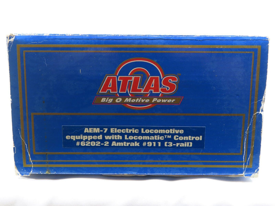 Atlas 6202-2 AEM-7 Electric Amtrak Locomotive Cab #911 Locomotive Control LN