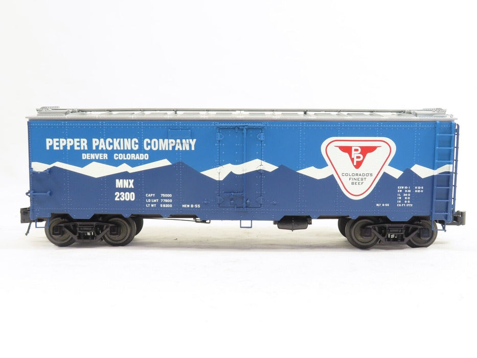 Atlas 3003912-1 Pepper Packing Company O 40' Steel Reefer Road #2300 NIB