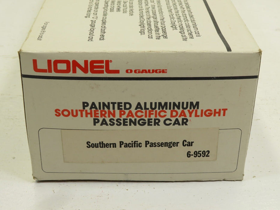 Lionel 6-9592 Southern Pacific Daylight Passenger Car LN